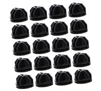 Amosfun 20piezas Conectores Abs Organizador De Cubos De Rejilla Clips De Hebilla para Gabinetes