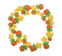 Amosfun 20piezas Pequeñas Plantas Falsas Maceta Decoración Casa Muñecas Accesorios Miniatura