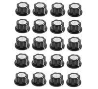 Amosfun 20piezas Tapas De Perilla De Control De Potenciómetro De Botón Giratorio Para Uso Electrónica