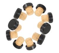 Amosfun 24piezas Corchos para Botella De Vino Tapón De Corcho Tapones para Vino