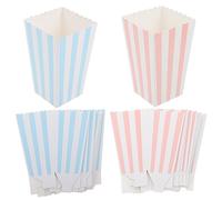 Amosfun 24piezas Cubos De De Cartón Para Cine y Fiestas Recipientes Prácticas Diseño Único Para Soportes Para y Snacks