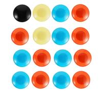 Amosfun 27 Piezas Imanes para Pizarra de Entrenamiento de Fútbol 32mm, Plástico, Piezas Magnéticas para Tablero Táctico, para Pizarras de Superficie Magnética y Coaching Boards,