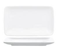 Amosfun 2piezas Bandeja Cerámica Decorativa Para Joyería De Unidades Plato Anillo y Baratijas Para Organizar Objetos Pequeños y Servir Aperitivos Acabado Elegante Blanco Puro
