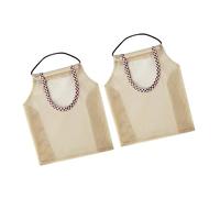 Amosfun 2piezas Bolsas De Malla para Cocina Colgantes Frutas Verduras Organizador De Comestibles Transpirable