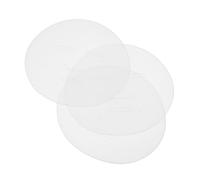 Amosfun 3 Bandejas de Silicona Reutilizables Molde DIY para Mascarillas Faciales de Algas para Mujer, para Uso en Casa y Cuidado la Piel