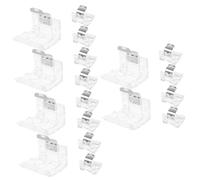 Amosfun 3 Juegos Código De Instalación De Persianas Venecianas Sellador para Colgar Sin Clavos Listones Cordón Puerta Barras para Cortinas Organizador Sin Perforaciones 6 Piezas * 3