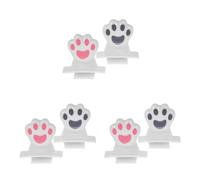 Amosfun 3 juegos de elevadores de tapa de inodoro, mecanismo de descarga de inodoro, piezas de elevador de asiento de inodoro, elevador de asiento de inodoro, 2 unidades x 3