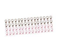 Amosfun 3 Juegos Favor De Fiesta Mini Bufandas para Manualidades Mini Adornos Navideños Juguete Miniatura Ropa De Muñeca Diminuto Chicas Unicornio Mascota Pequeña Felpa Paño 20 Piezas * 3
