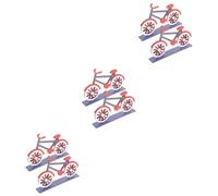 Amosfun 3 Juegos Listado del Día De La Independencia Decoración Bicicleta Fiesta Patria Decoración Mesa De Julio Decoraciones del Día De La Independencia Casa Estanterías 2 Piezas * 3