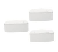 Amosfun 3 Piezas Caja Dispensadora de Húmedas Portátil con Tapa Almacenamiento Práctico para Pañitos Húmedos Caja Organizadora para Uso Hogar y Viaje Diseño Antipolvo que Previene el