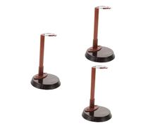 Amosfun 3 Piezas Soporte para muñecas Pararse Chicas Soporte para figuritas Soporte para muñecos Soporte de pie para muñecas Soporte de exhibición de Figuras de muñecas Planchar Brown