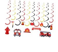 Amosfun 30 Piezas decoraciones de remolinos de estrellas adornos colgantes en forma de remolino decoracion coche ornamento decoraciones de fiesta colgantes mareados remolinos colgantes