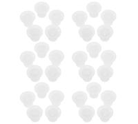 Amosfun 30 Unidades Tapón para Botellas Difusoras de Aromas de Plástico Blanco, Resistente a Deformaciones y Fácil de Reemplazar, Adecuado para Difusores de Aceites Esenciales en Casa o