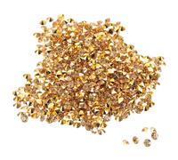Amosfun 3000 Piezas Diamantes Acrílicos Transparentes con Base Puntiaguda Dorada Brillantes para Decoración de Uñas Ropa Zapatos y Manualidades Suministros para Joyería y Maquillaje