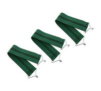 Amosfun 3piezas Correas Reforzadas para Sillas Plegables y Reclinables Antirrotura y Antiexplosión De Material Elástico Resistente Verde