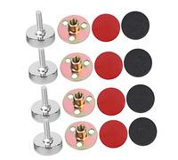 Amosfun 4 Piezas ancla de cabecera muebles de dormitorio tapones de cabecero literas armazón de cama tamaño queen estabilizador de cabecera junto al actuador antisalpicaduras caer al suelo