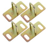 Amosfun 4 Piezas Cierre de Asiento para Moto Eléctrica de Bloqueo Metálico Resistente Diseño y Seguro Repuesto Moto y Motocicletas Variadas