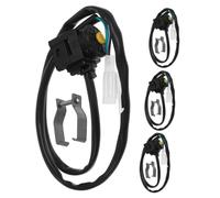 Amosfun 4 Piezas Kit Bobina de Encendido para Motocicleta de Alta Tensión Resistente al Agua con Interruptor de Parada para Mini Motos Bicicletas Eléctricas y Scooters Sistema Completo de