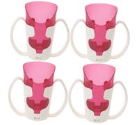 Amosfun 4 Piezas Taza de Cuidado de Ancianos Taza de Bebida para disfagia Tazas de disfagia Bol Vasos Taza de Agua para Paciente discapacitado Tazas de alimentación