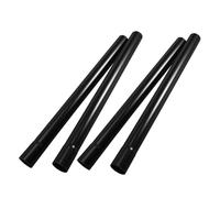Amosfun 4 Piezas Tubo Extensión Aspiradora Plástico Resistente Accesorio Compatible con Modelos Europeos Conector Adaptador para de Succión y Limpieza