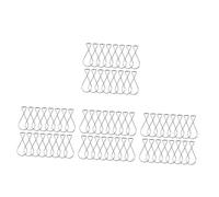 Amosfun 400 Piezas Ganchos para Techo de Resistentes Clips de Gancho Colgante Automáticos de Rebote para Decoración Paquete de Unidades Alta Durabilidad y Capacidad de Carga