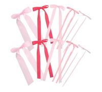 Amosfun 40piezas Decoración De Lazos De Guirnalda para Pared Lazos De Cinta para Decoración De Cumpleaños Boda o Fiesta Dormitorio De Niña