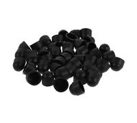 Amosfun 48 Piezas Protectores Antióxido Puertas M8 Tornillos para de Coche de y M10, 24 Tapas de Plástico Negro para Protección en Uso Diario y Mejoras