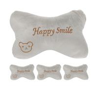 Amosfun 4piezas Reposacabezas del Coche de Felpa Almohada Cómoda Cuello para Asiento de Coche Soporte Ergonómico para Conducción