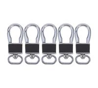 Amosfun 5 Cierres de Correa de Hombro para Bolso Mujer, Mosquetones de Metal Cromado, Cierres de Garra Diy, Hebillas Colgantes para Llavero, Accesorios para Manualidades y Bolsos