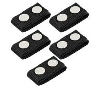 Amosfun 5 Hebillas de Cinturón de Nylon Negro Liberación Rápida para Exteriores, Alta Fiabilidad y Reducción de Deslizamiento, Paquete de 5 Piezas Color Aleatorio