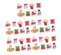 Amosfun 5 Juegos Micro Paisaje Navideño Decoración De Navidad Cortador De Galletas Arbol De Navidad Juguete Manualidades Navideñas Christmas Decorations Adorno De Navidad Resina 8 Uds * 5