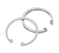 Amosfun 5 Piezas Anillos de Retención Inoxidable Kit Surtido de Clips Tipo C para Pasadores Usos Industriales y Domésticos