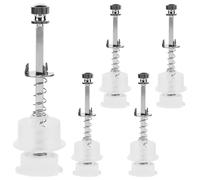 Amosfun 5 Piezas de Repuesto para Núcleo de Molinillo de Pimienta de 10 Pulgadas Varillas Metálicas para Molinillos de Especias Manuales Kit Compatible para Reparación y Mantenimiento