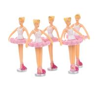 Amosfun 5 Piezas Muñecas Princesas para Caja Musical Accesorio Bailarinas Mini Figuras Decoración Giratoria para Joyero Musical Niñas