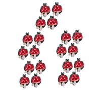 Amosfun 5 Series Accesorios Para El Tablero Aire Auto Perfume De Coche Preguntarse Ambientador De Coche Lindo Clips De Setas Difusor De Aroma De Coche El Plastico Rojo 4 Piezas X 5