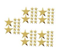 Amosfun 5 Series Doradas para Decoración De Bodas Cumpleaños Y Fiestas Accesorios Fotográficos para Eventos 12 Piezas X 5