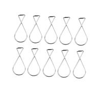 Amosfun 50 Piezas Ganchos Automáticos de Techo con Clips Resistentes y Adhesivos Ganchos Impermeables para Colgar Decoraciones Cocina y Baño sin Daños Paredes Paquete