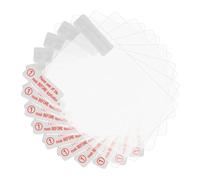 Amosfun 50piezas Film Transparente Estático Para Coche Unidades Película Electrostática Para Montaje Parabrisas De Cámara De Salpicadero Para Grabadora De Vídeo El Salpicadero