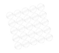 Amosfun 50piezas Suerte Redonda Transparente Contenedor De Plástico Vacío Para Máquina Expendedora Bolas De Premio Para Juguetes De Máquina De Garra De Fiesta