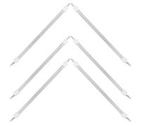 Amosfun 6 Piezas Tubo Calentador de Cuarzo para Infrarrojo 300-400 W | Cerámica y Cuarzo, Calentamiento Rápido y Uniforme, Resistente al Calor, Uso en Oficina y Hogar