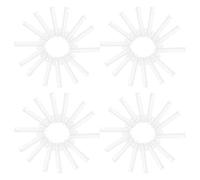 Amosfun 60 Ganchos De Plástico para Cortinas Tipo Clip para Ajustar Cortinas Color