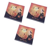 Amosfun 60 Hojas De Toalla De Papel Servilleta De Fiesta Suministros De Fiesta Servilleta Bebidas s De Papel Para De De Halloween s De