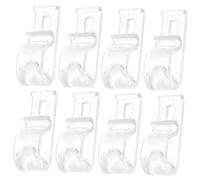 Amosfun 8piezas Clips De Fijación para Enrollables De Repuesto para Cortinas Tornillos Incluidos