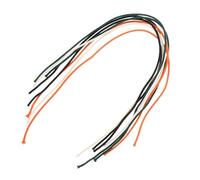 Amosfun 8piezas Kit de Cableado para Guitarra Eléctrica Alambre Pre-estañado de Cobre de Cable Encerado para Reparación y Actualización de Instrumentos Eléctricos