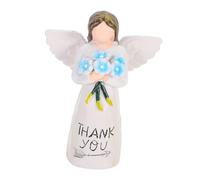 Amosfun Adornos De Ángel Día Madre Escultura De Ángel Alas Decoración De Mesa Obsequio para Abuela