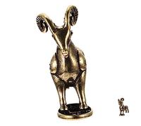 Amosfun Adornos De Oveja Suerte Llavero De Oveja Latón Decoración Para Escritorio Para Bolso Adorno Diy Para Mochila