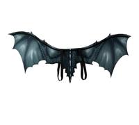 AMOSFUN Alas de dragón de Halloween con Vampiro, alas de murciélago, Accesorio para Disfraz de Cosplay, Accesorio para decoración de Escenario, Accesorio para Adultos