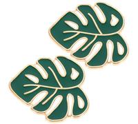 Amosfun Alfiletero Imantado para Costura y Acolchado, Soporte Compacto de Aleación Verde, Fácil de Almacenar, Diseño Adorable y Práctico para Hogar y Bordado 2 Piezas