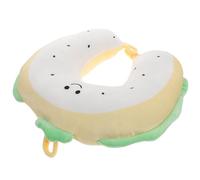 Amosfun Almohada de Viaje para Reposacabezas de Coche Soporte Cervical Portátil para Dormir Cómodo Automóvil Oficina y de Limpiar y Ligera para