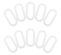 Amosfun Asas de Plástico para Cajas de Cartón Corrugado, 50 Juegos Excelente Durabilidad y Diseño Seguro para Mudanza y Almacenamiento